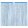 Rideaux à fils 2 pcs bleu clair 100x250 cm 559321559321