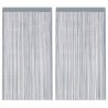 Rideau en fils 2 pcs 140 x 250 cm gris clair 559323559323