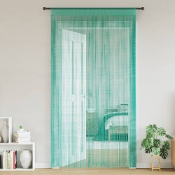 Rideaux à fils 2 pcs turquoise 100x250 cm 559332559332