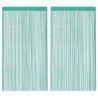 Rideaux à fils 2 pcs turquoise 100x250 cm 559332559332