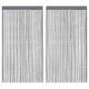 Rideaux à fils 2 pièces Anthracite 100x250 cm 559335559335