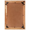 Miroir 70x50 cm bois massif d'acacia et verre 559337559337