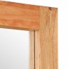 Miroir 70x50 cm bois massif d'acacia et verre 559337559337