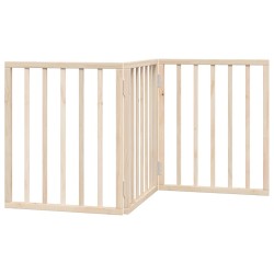 Barrière pour chien pliable à 3 panneaux 150 cm Bois de peuplier 559338559338