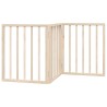 Barrière pour chien pliable à 3 panneaux 150 cm Bois de peuplier 559338559338