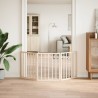 Barrière pour chien pliable à 3 panneaux 150 cm Bois de peuplier 559338559338