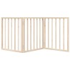 Barrière pour chien pliable à 3 panneaux 150 cm Bois de peuplier 559338559338