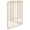 Barrière pour chien pliable à 3 panneaux 150 cm Bois de peuplier 559338559338