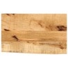 Dessus de table 60x20x3,8 cm bord vif bois massif manguier brut 559339559339
