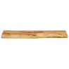 Dessus de table 110x30x3,8cm bord vif bois massif manguier brut 559344559344