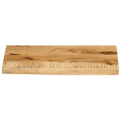 Dessus de table 40x20x3,8 cm bord vif bois massif manguier brut 559349559349