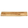 Dessus de table 70x30x3,8 cm bord vif bois massif manguier brut 559350559350