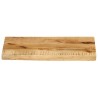 Dessus de table 40x30x3,8 cm bord vif bois massif manguier brut 559358559358