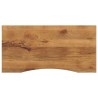 Dessus de bureau avec courbe 120x60x2,5 cm manguier massif brut 559360559360