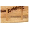 Dessus de table 50x20x3,8 cm bord vif bois massif manguier brut 559364559364
