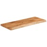 Dessus de table 90x40x2,5 cm rectangulaire bois massif acacia 559366559366