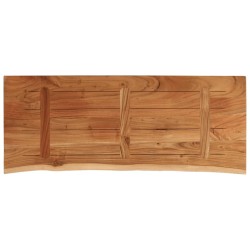 Dessus de table 90x40x2,5 cm rectangulaire bois massif acacia 559366559366