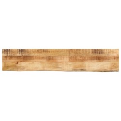 Dessus de table 160x40x3,8cm bord vif bois massif manguier brut 559371559371