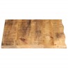 Dessus de table 70x60x3,8 cm bord vif bois massif manguier brut 559372559372