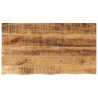 Dessus de table 120x60x3,8cm bord vif bois massif manguier brut 559379559379