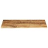 Dessus de table 120x60x3,8cm bord vif bois massif manguier brut 559379559379