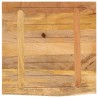 Dessus de table 40x40x3,8 cm bord vif bois massif manguier brut 559384559384