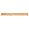 Dessus de table à bord vivant 180x20x2,5cm bois massif manguier 559392559392