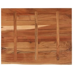 Dessus de table 110x80x3,8 cm rectangulaire bois massif acacia 559396559396