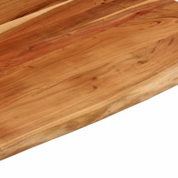 Dessus de table 110x80x3,8 cm rectangulaire bois massif acacia 559396559396