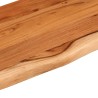 Dessus de table 120x40x3,8 cm rectangulaire bois massif acacia 559401559401