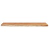 Dessus de table 160x40x3,8 cm rectangulaire bois massif acacia 559403559403