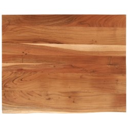 Dessus de table 90x80x3,8 cm rectangulaire bois massif d'acacia 559408559408