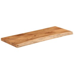 Dessus de table 100x40x2,5 cm rectangulaire bois massif acacia 559409559409