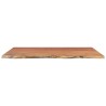 Comptoir de salle de bain 110x60x2,5 cm rectangulaire acacia 559410559410