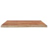 Comptoir de salle de bain 70x60x2,5 cm rectangulaire acacia 559411559411