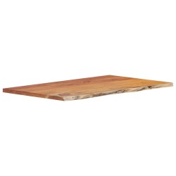 Comptoir de salle de bain 90x60x2,5 cm rectangulaire acacia 559415559415