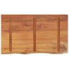 Comptoir de salle de bain 90x60x2,5 cm rectangulaire acacia 559415559415