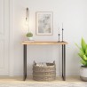 Dessus de table 100x40x3,8 cm rectangulaire bois massif acacia 559417559417