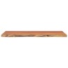 Comptoir de salle de bain 120x60x3,8 cm rectangulaire acacia 559419559419