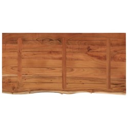 Comptoir de salle de bain 120x60x3,8 cm rectangulaire acacia 559419559419