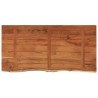 Comptoir de salle de bain 120x60x3,8 cm rectangulaire acacia 559419559419