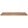 Comptoir de salle de bain 140x60x3,8 cm rectangulaire acacia 559420559420