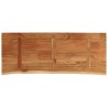 Comptoir de salle de bain 140x60x3,8 cm rectangulaire acacia 559420559420