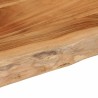 Comptoir de salle de bain 140x60x3,8 cm rectangulaire acacia 559420559420