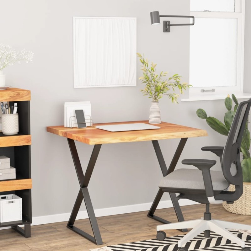 Dessus de table 80x80x3,8 cm carré bois massif d'acacia 559421559421