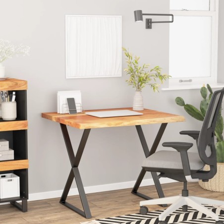 Dessus de table 80x80x3,8 cm carré bois massif d'acacia 559421559421