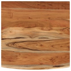 Dessus de table 80x80x3,8 cm carré bois massif d'acacia 559421559421