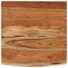 Dessus de table 80x80x3,8 cm carré bois massif d'acacia 559421559421