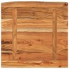 Dessus de table 80x80x3,8 cm carré bois massif d'acacia 559421559421