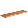 Dessus de table 140x40x2,5 cm rectangulaire bois massif acacia 559423559423